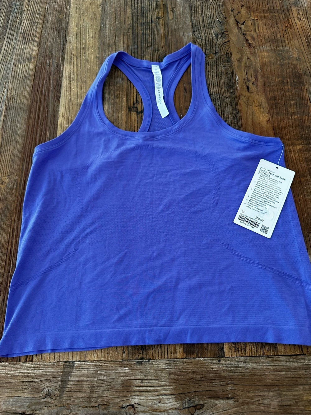 lululemon athletica Women's Purple Muscle Tank